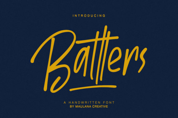 Batllers: A Display Font for Editorial Design and Brand Identity