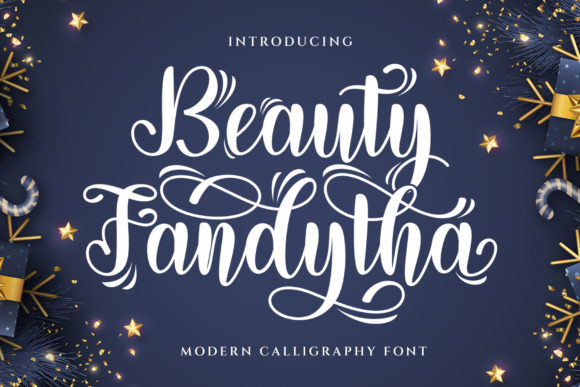 Beauty Fandytha: A Stylish Display Font for Web Design Projects