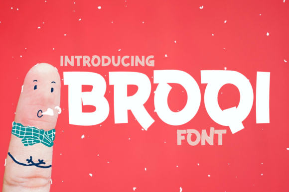 Broqi: A Playful Display Font for Bold Branding