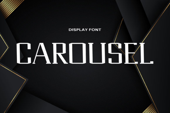 Carousel Display Font for Bold Digital Branding
