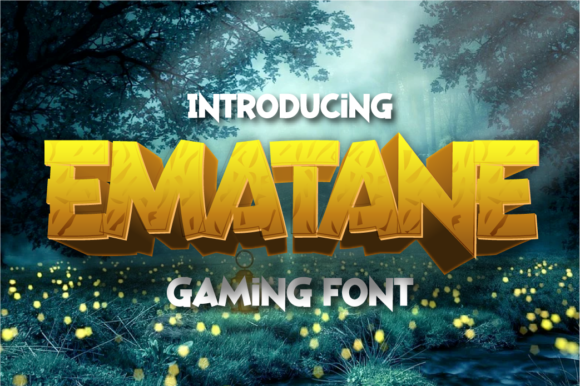 Ematane: A Bold and Wild Font for Your Brand