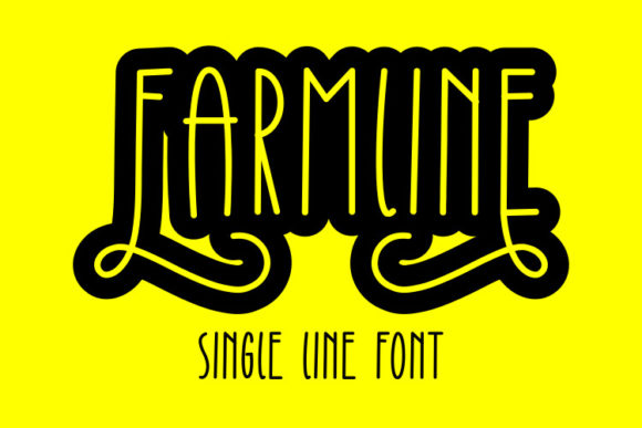 Farmline Display Font for Eye-Catching Branding