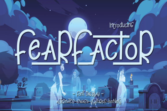 Fear Factor Font for Web Design and Digital Creativity