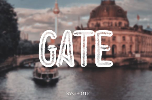Gate Font for Professional and Friendly Branding