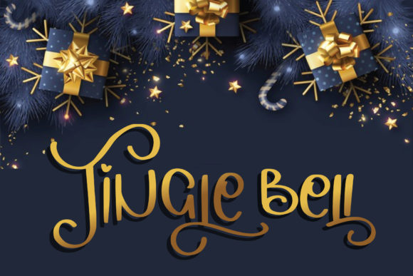 Jingle Bell Font for Festive Branding and Visual Impact