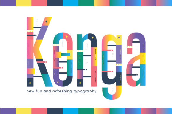 Konga: A Display Font That Elevates Your Digital Brand