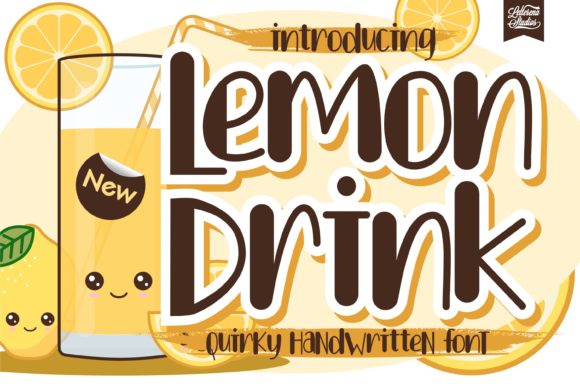 Lemon Drink Font for Eye-Catching Branding