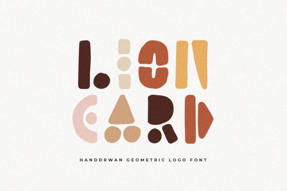 Lion Card: The Playful Display Font That Elevates Your Brand