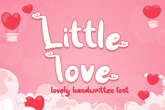 Little Love: A Romantic Display Font for Digital Campaigns