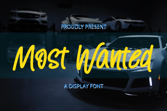 Most Wanted: A Bold Font for a Polished Brand Identity