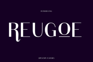 Reugoe: A Timeless Display Font for Elegant Web Design