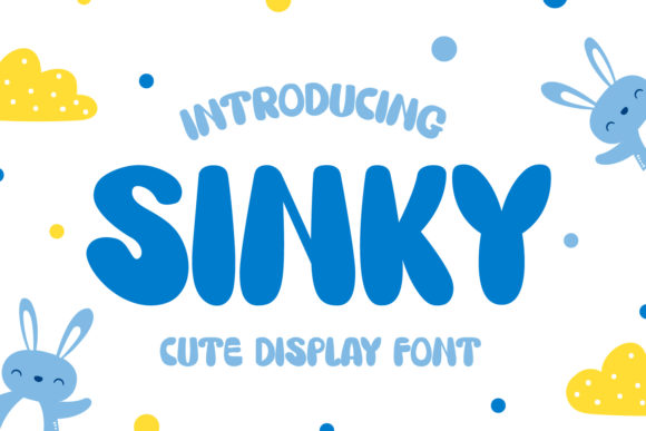 Sinky: A Playful Display Font for Your Brand