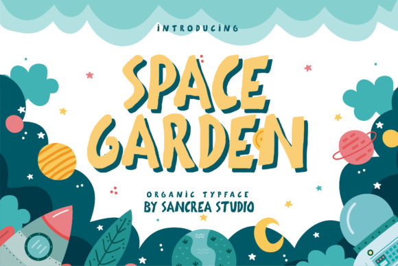 Space Garden Font for Bold Branding and Eye-Catching Design