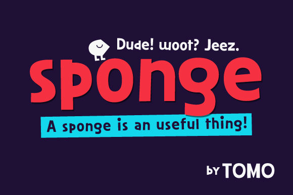 Sponge Font for Modern Web Design