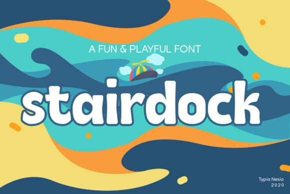 Stairdock: A Trendy Display Font for Bold Branding