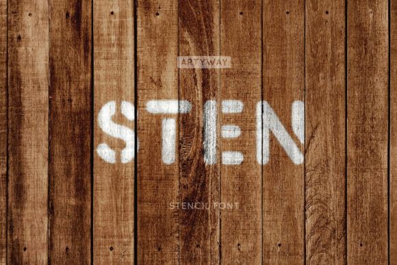 Sten: The Bold Display Font That Elevates Campaign Designs