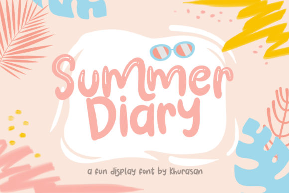 Summer Diary Font for Eye-Catching Campaign Design