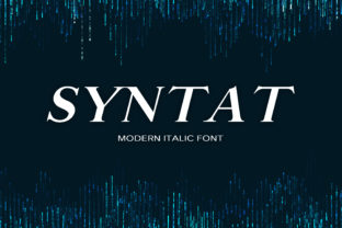 Syntat: A Modern Sans Serif Font for Creative Makers