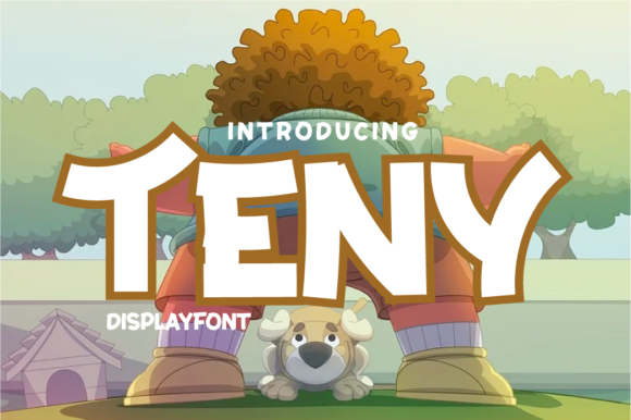Teny Display Font for Web Design Projects