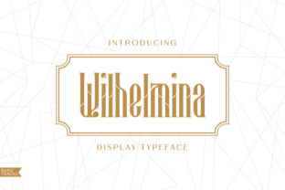 Wilhelmina: A Display Font for Editorial Elegance