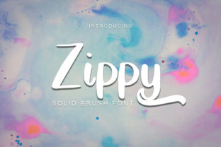 Zippy: A Vintage-Infused Handwritten Font for Creative Branding